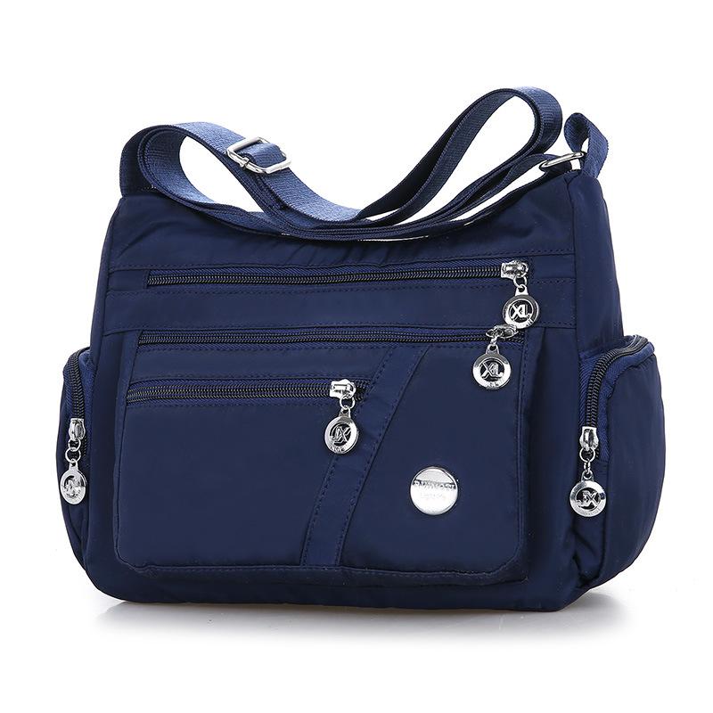 Damen wasserdichte Tasche Nylon Umhängetasche Umhängetasche Lässige Handtaschen