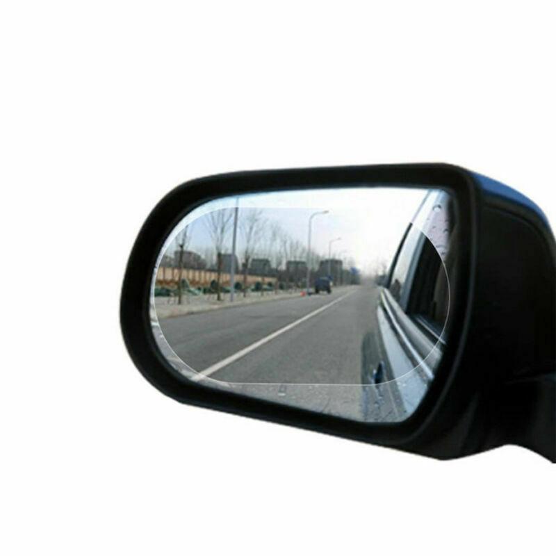 2 Stücke Auto Regendicht Klare Folie Rückspiegel Schutz Antibeschlag Wasserdichte Folie Auto Aufkleber Zubehör 100x145mm