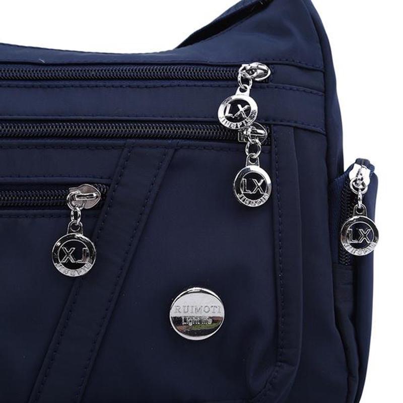 Damen wasserdichte Tasche Nylon Umhängetasche Umhängetasche Lässige Handtaschen