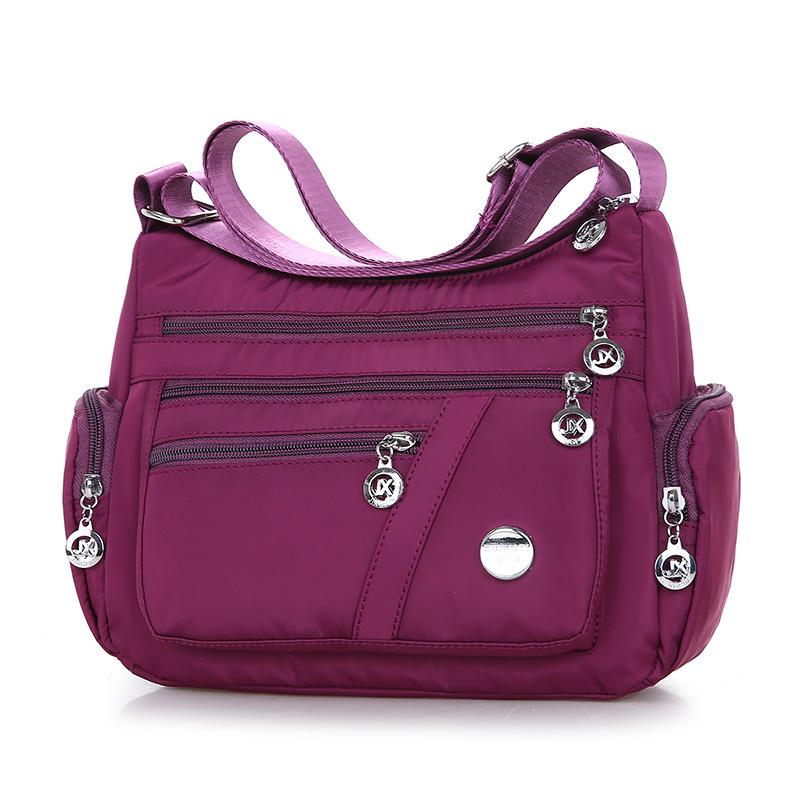Damen wasserdichte Tasche Nylon Umhängetasche Umhängetasche Lässige Handtaschen